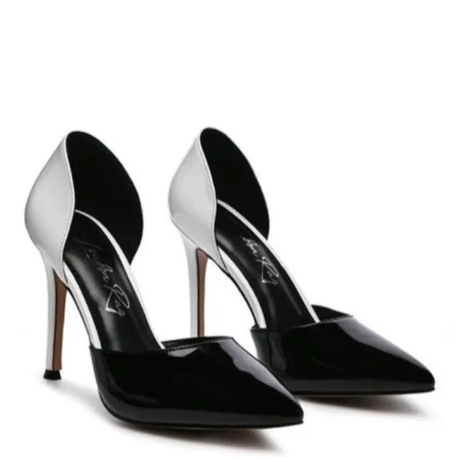 Candy Cane Slip On Stiletto Heels