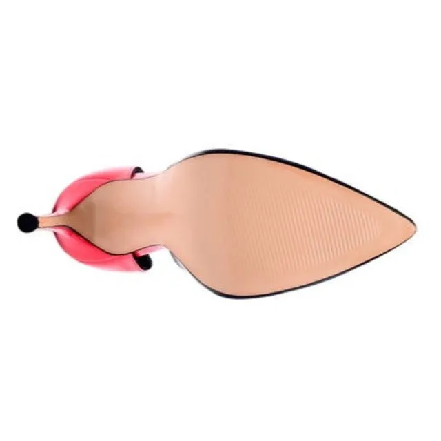 Candy Cane Slip On Stiletto Heels