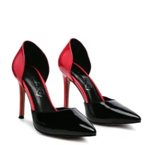 Candy Cane Slip On Stiletto Heels