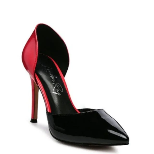 Candy Cane Slip On Stiletto Heels