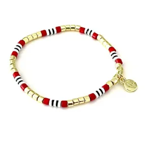Catalina Slim Bracelet Red Black