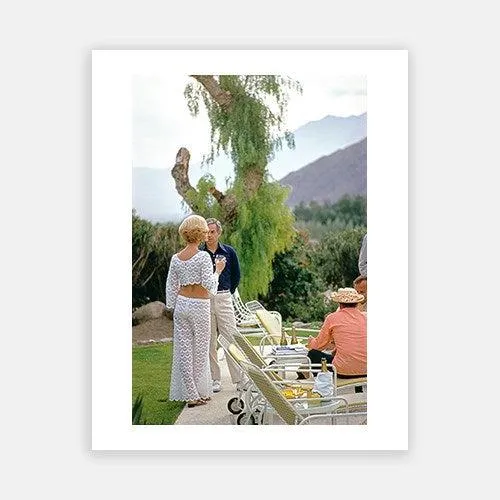 Champagne by the Pool Wall Art