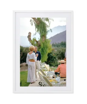 Champagne by the Pool Wall Art