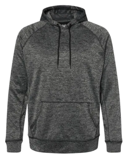 Charcoal Performance Raglan Pullover Sweatshirt