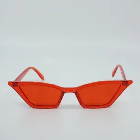 Charlize Slim Color Pop Cat Eye Sunglasses
