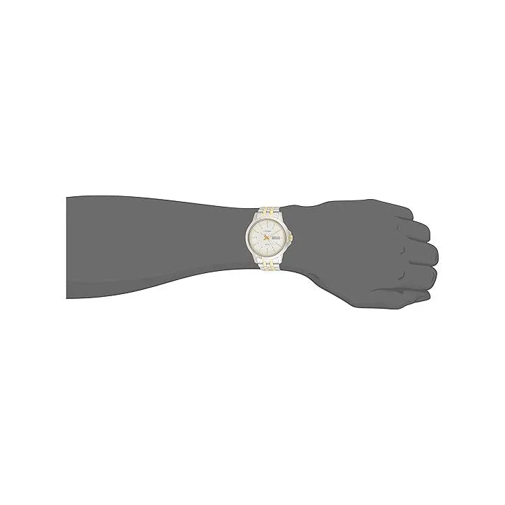 Citizen Men's Silver Dial Multicolor Stainless Steel Band Analog Quartz Sports Watch - BF2018-52A