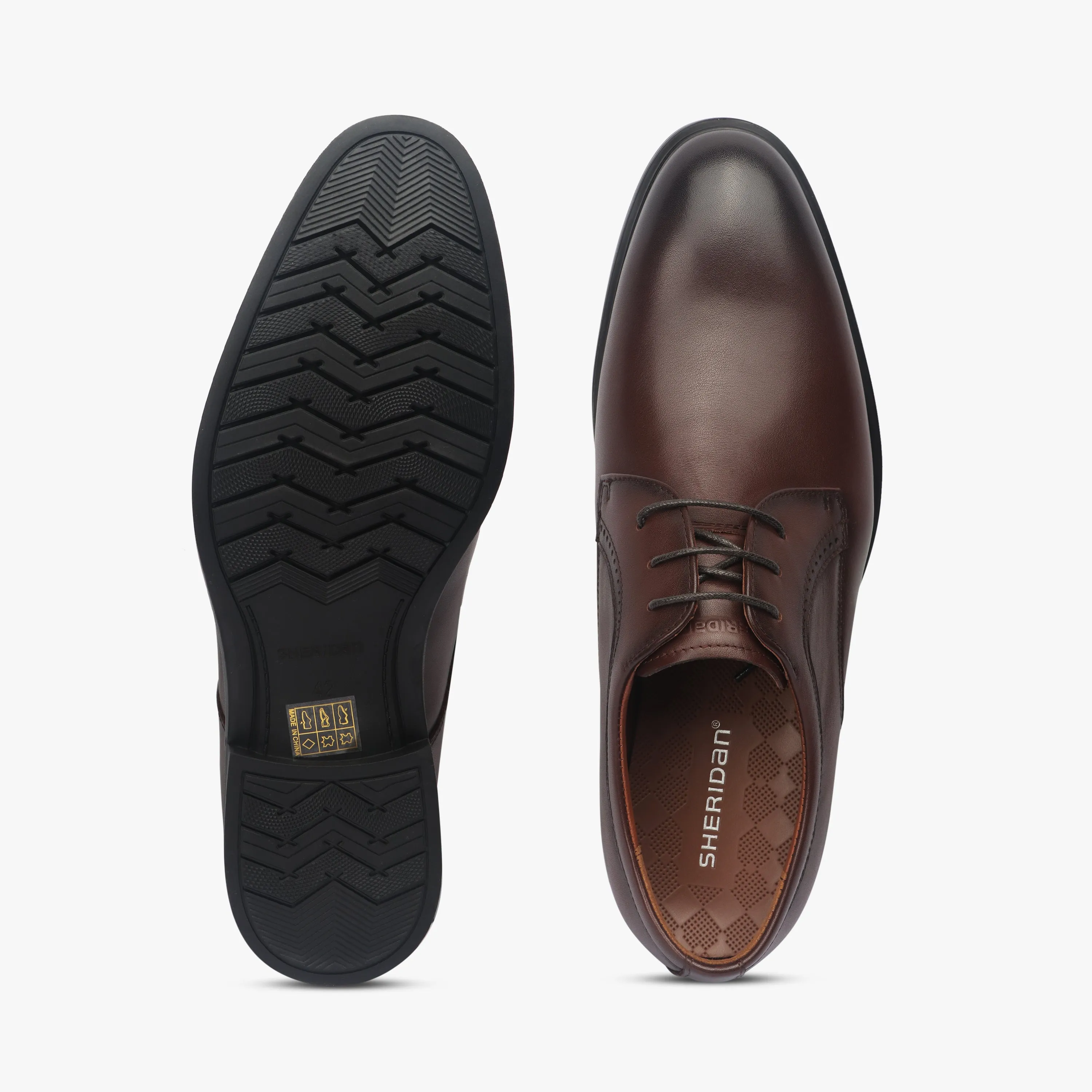 Classic Broad Toe Derbys