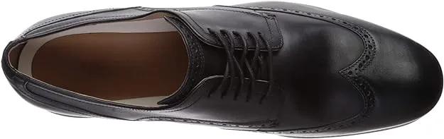 Cole Haan Grand Tour Wing Oxford Black Leather/Ironstone Lace Up Cutout Sneakers