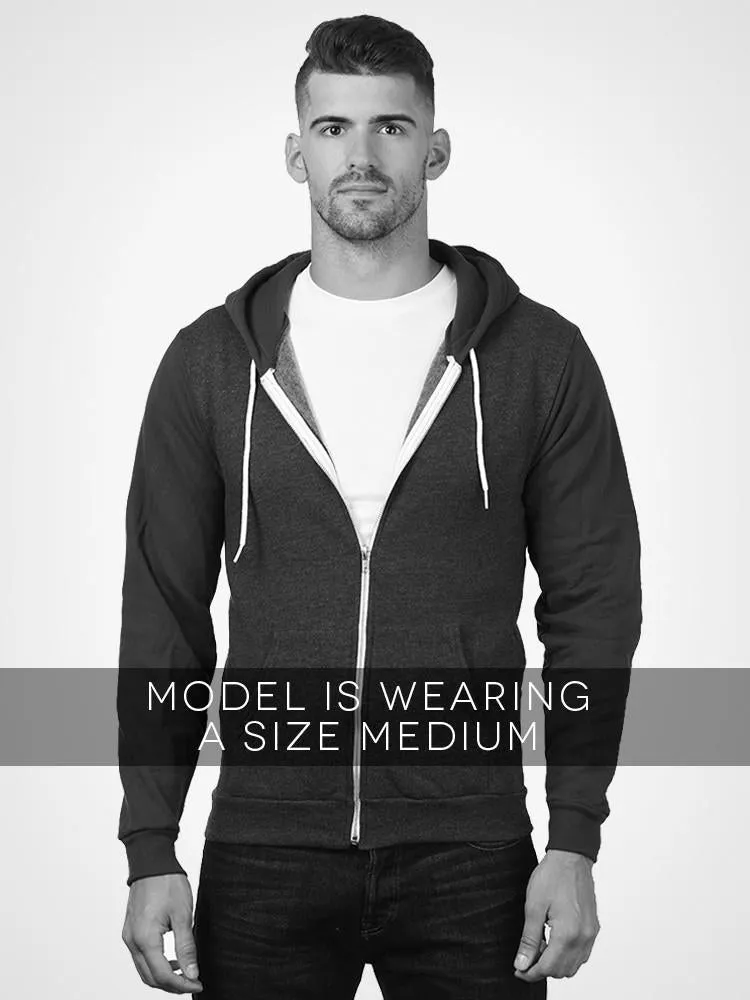 Color Block Zip Hoodie