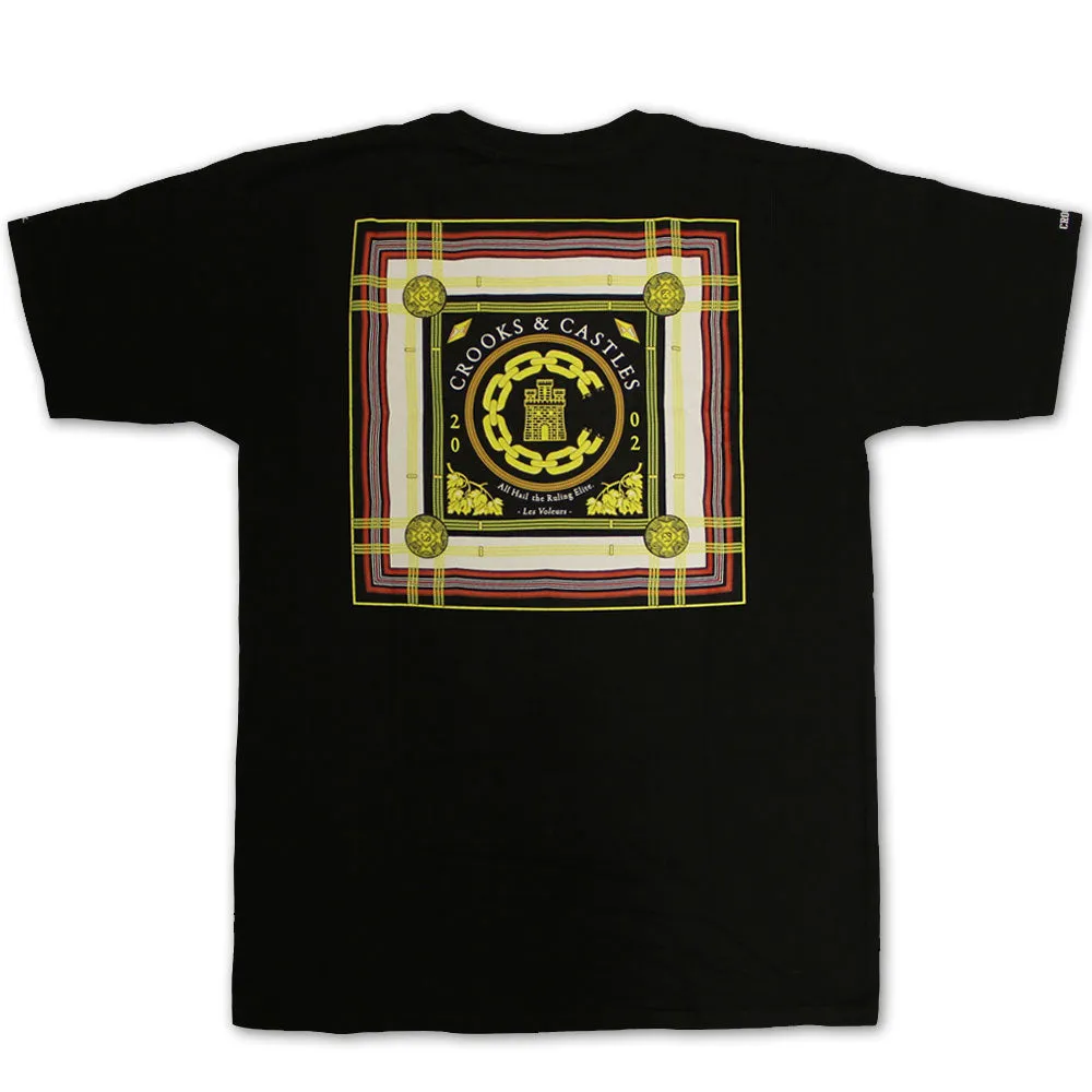 Crooks & Castles Crooks Basic T-shirt Black