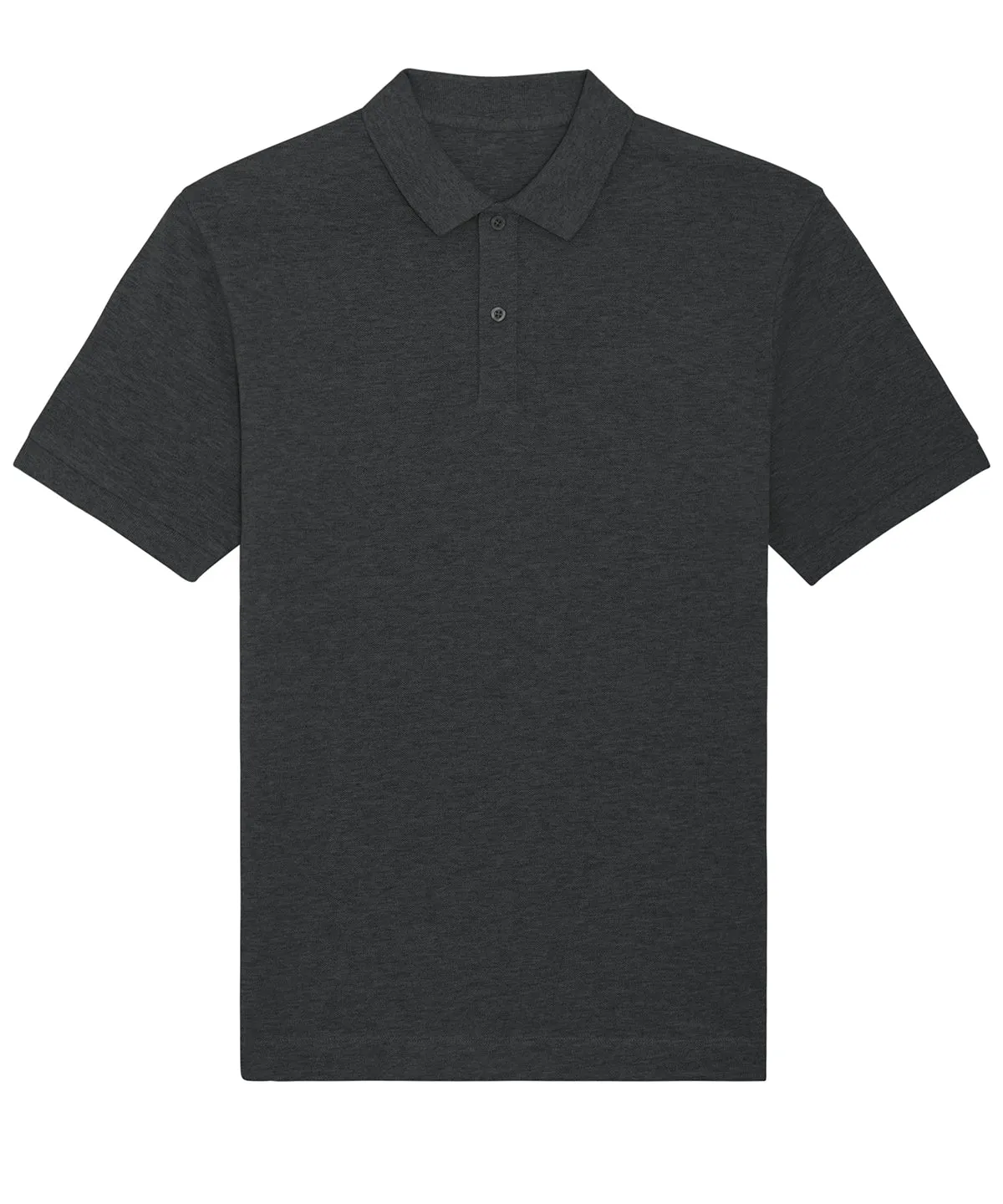 Dark Heather Grey - Prepster unisex short sleeve polo (STPU331)