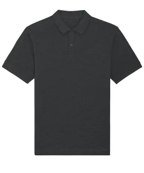 Dark Heather Grey - Prepster unisex short sleeve polo (STPU331)