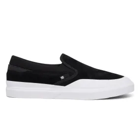 DC Infinite Slip S Skateboard Shoe - Black/White
