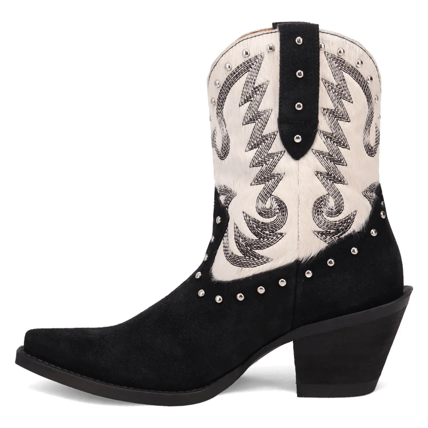 Dingo Womens Rodeo Queen Black Suede Cowboy Boots