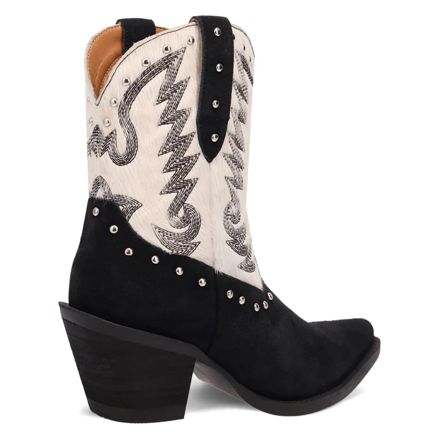 Dingo Womens Rodeo Queen Black Suede Cowboy Boots