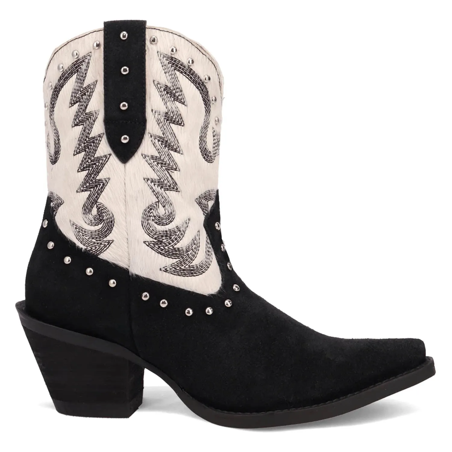 Dingo Womens Rodeo Queen Black Suede Cowboy Boots