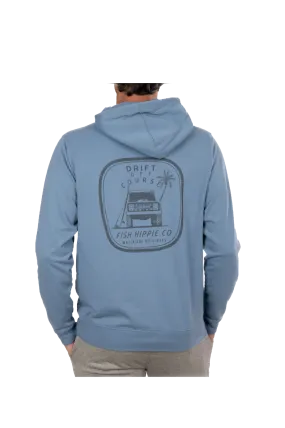 Drifter LS Hoodie Pullover Dk Marlin