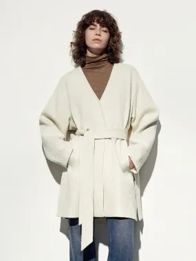 Drop Shoulder Sleeve Long Coats