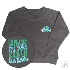 Earth Day Organic Pullover