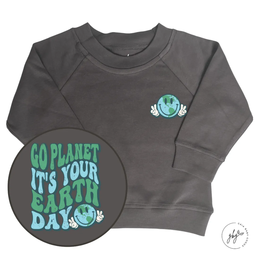 Earth Day Organic Pullover