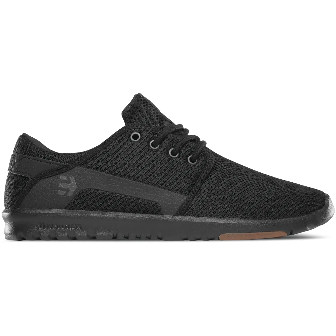 Etnies Scout Shoe - Black/Black/Gum