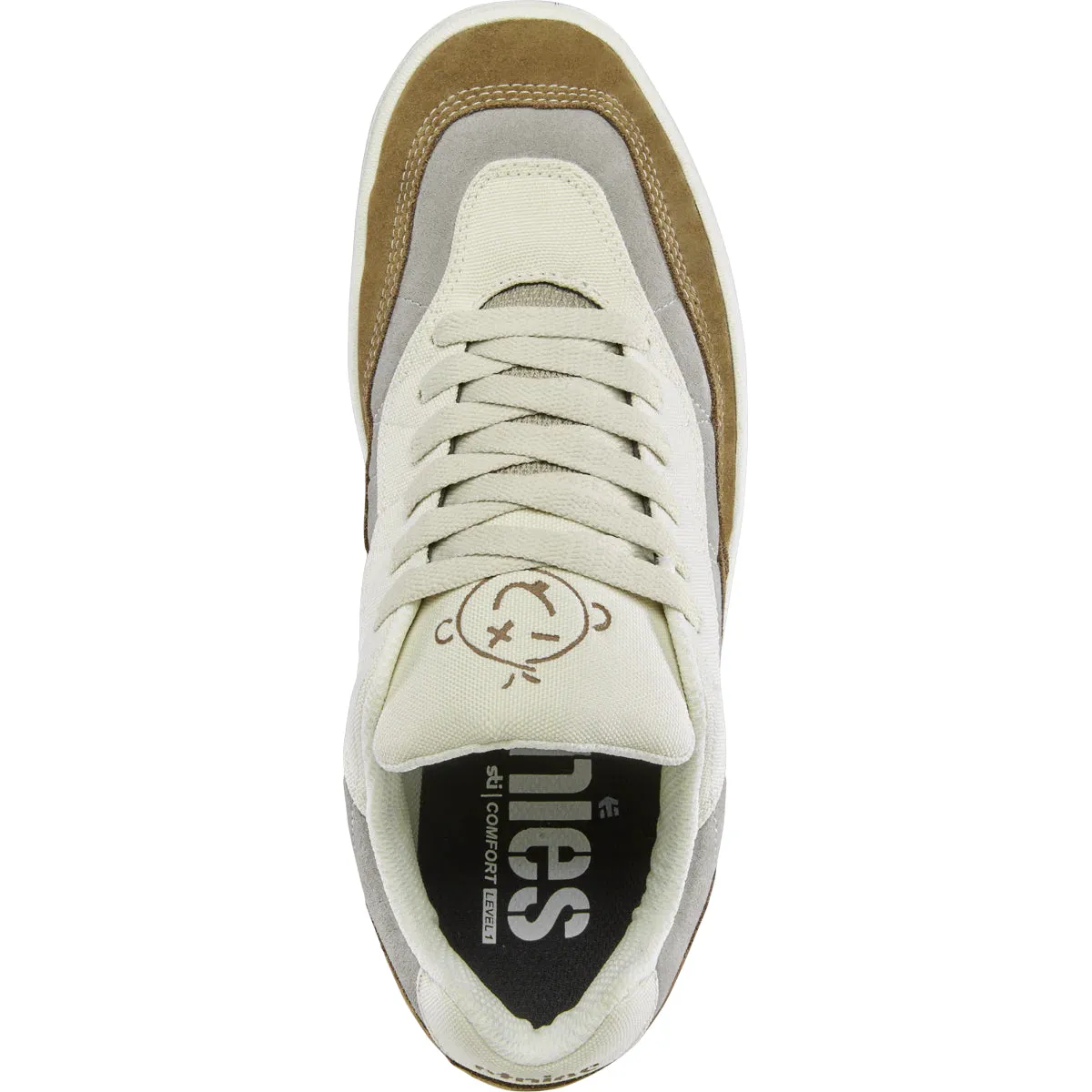 Etnies Snake Skateboard Shoe - Tan/Brown/Grey