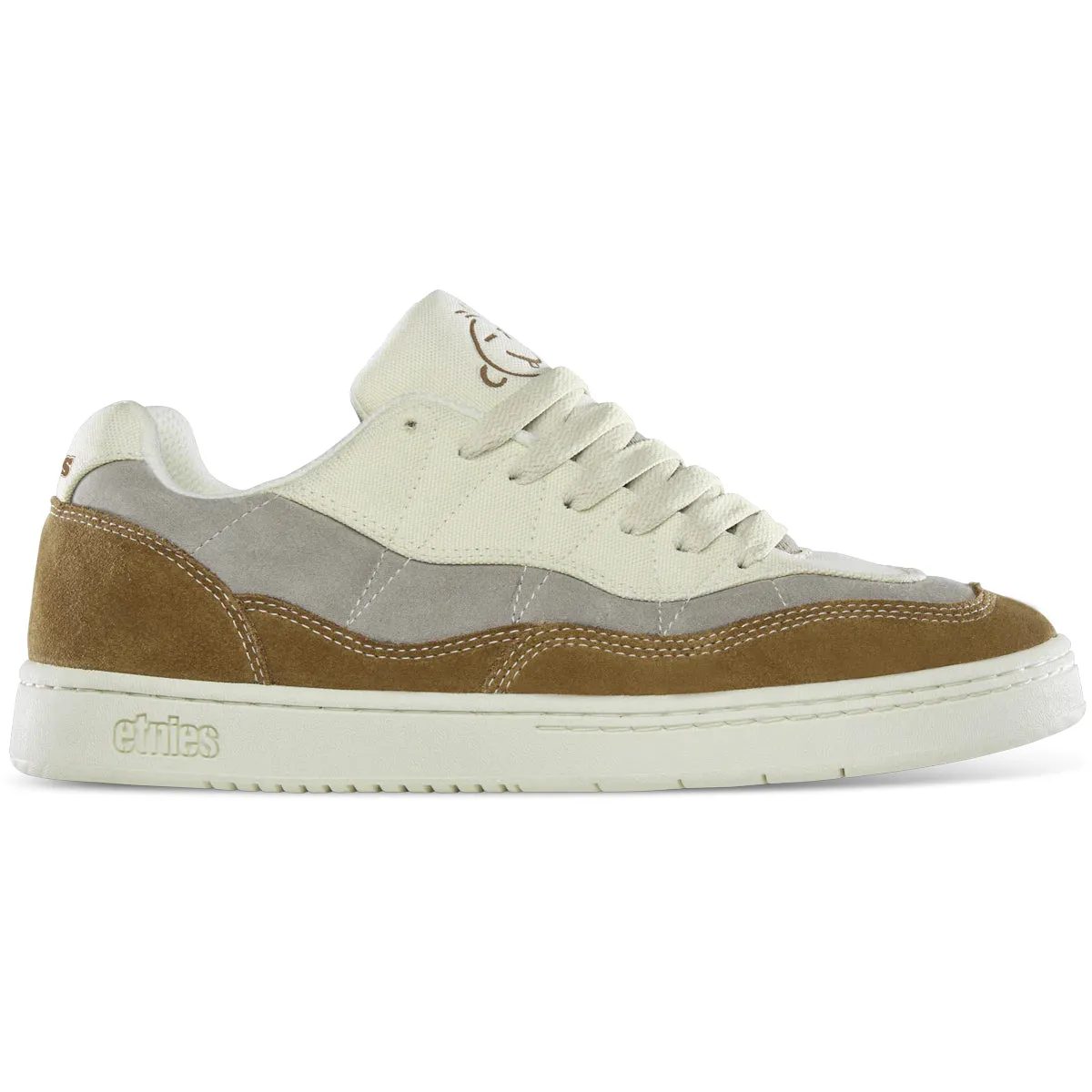 Etnies Snake Skateboard Shoe - Tan/Brown/Grey