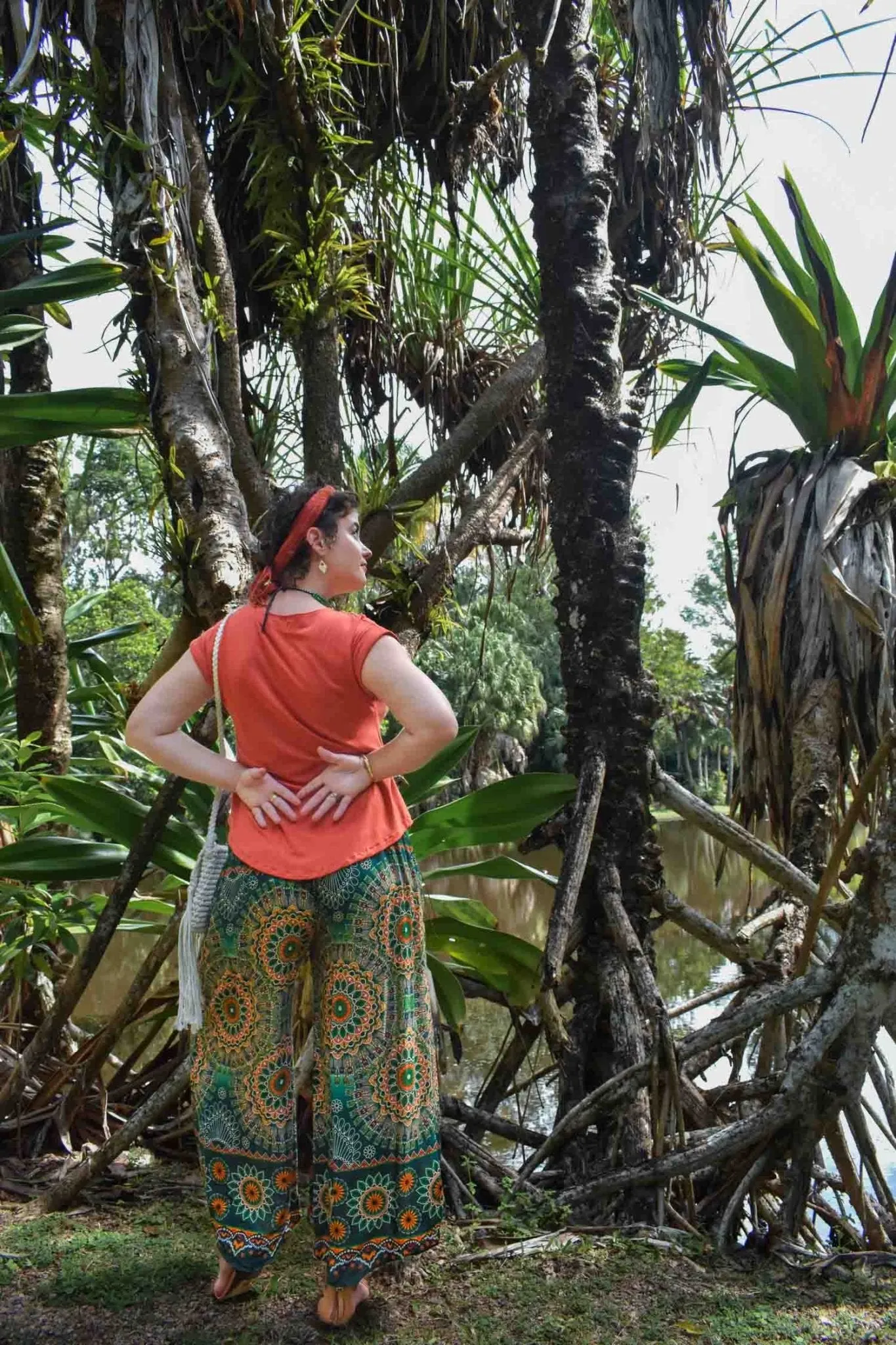 Fern Pants - Fractal Green