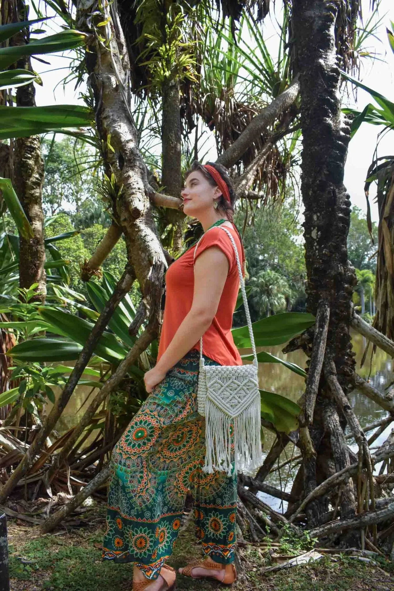 Fern Pants - Fractal Green