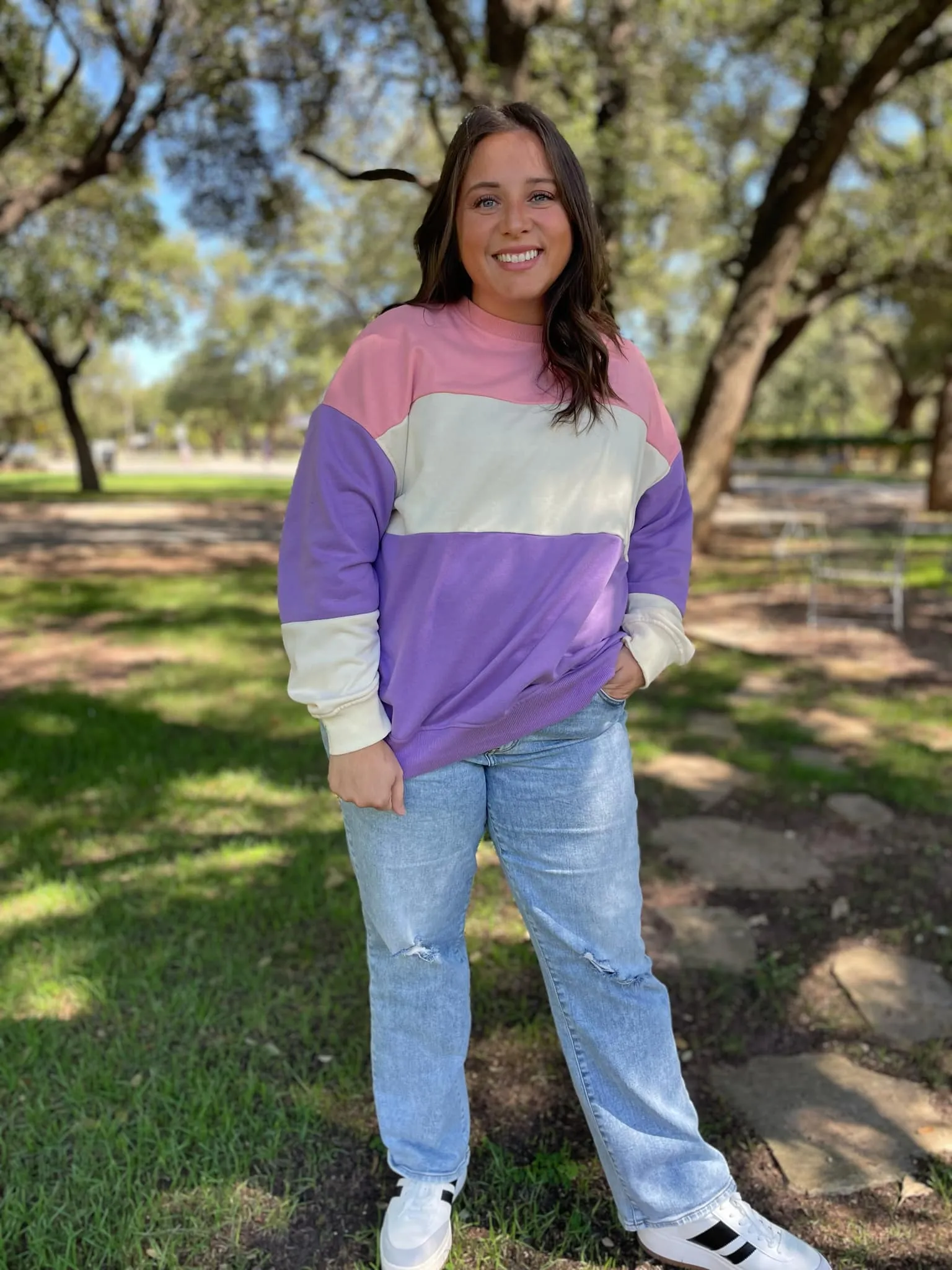 Finnley Colorblock Pullover (multiple color options)
