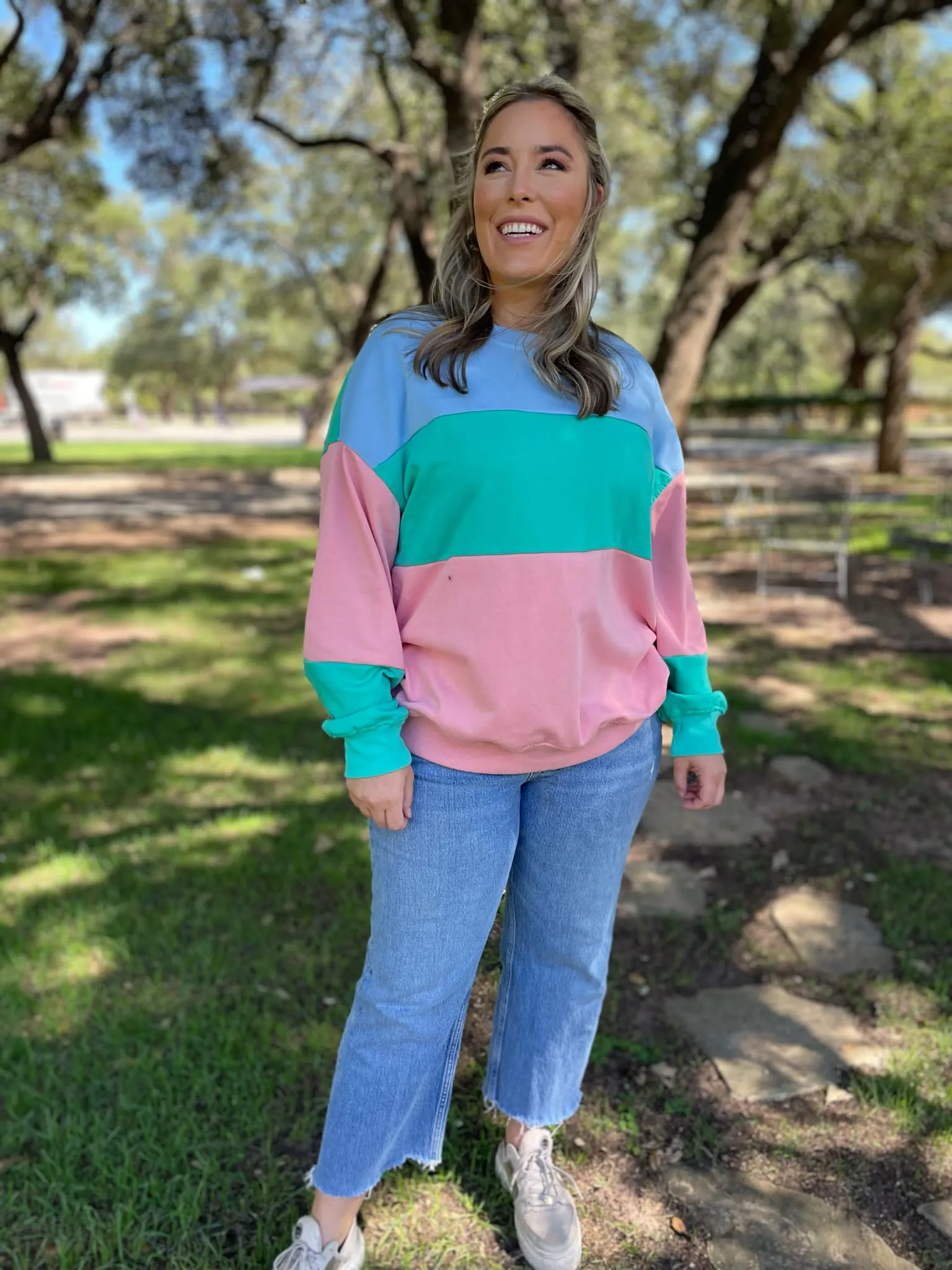 Finnley Colorblock Pullover (multiple color options)