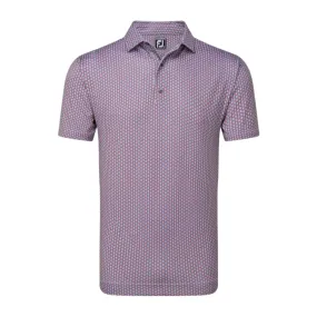FootJoy Scallop Shell Foulard Lisle Mens Polo