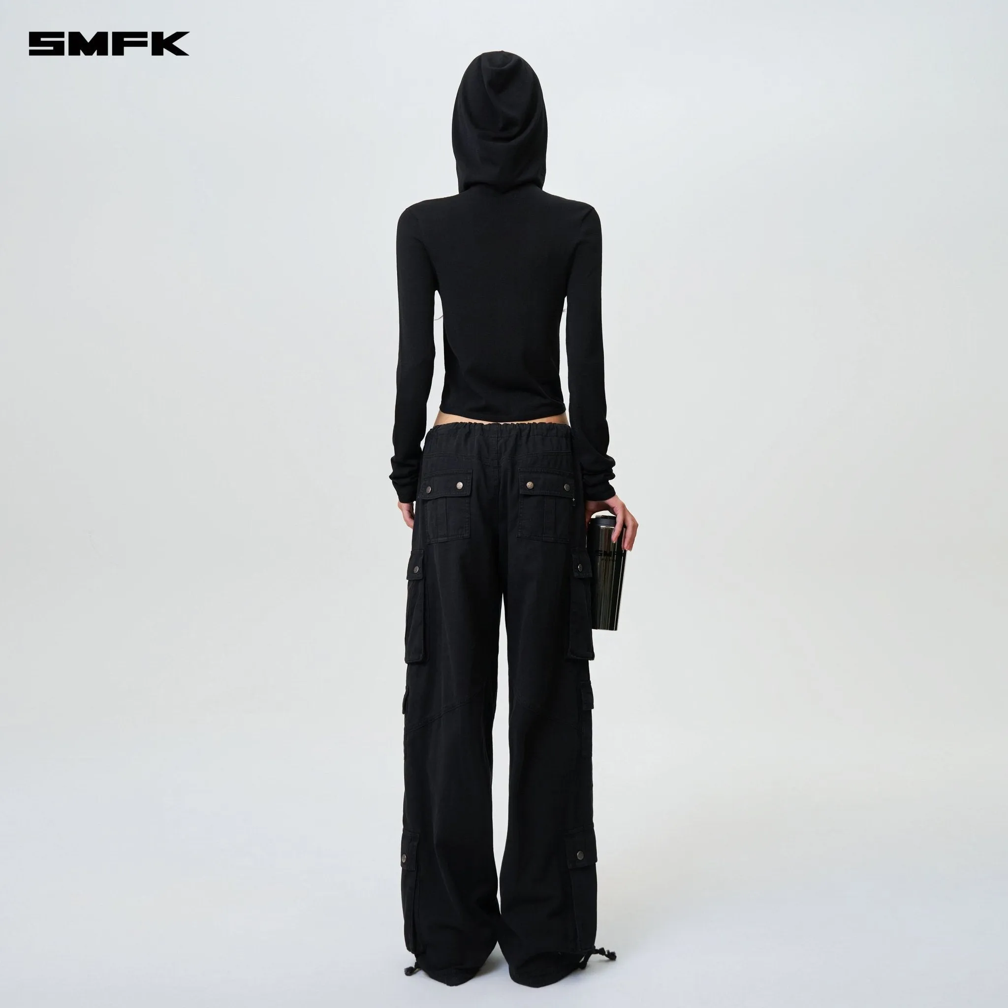 FUTURE Ultra High-Tech Seamless Knit Sweatshirt Black