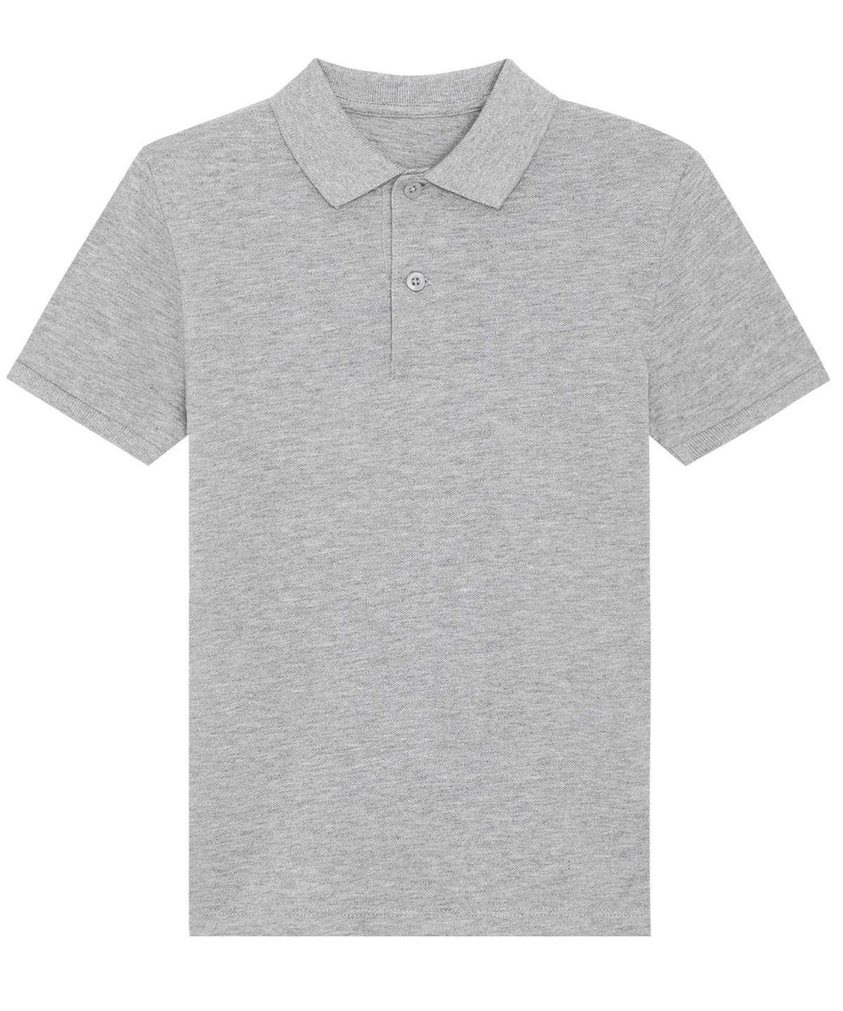 Heather Grey - Mini sprinter kids polo (STPK908)