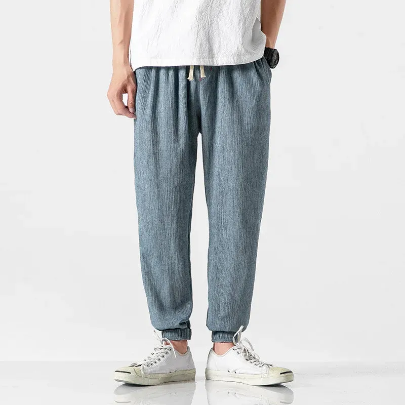 HIKARI LINEN JOGGERS