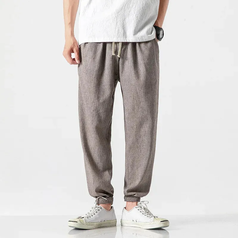 HIKARI LINEN JOGGERS