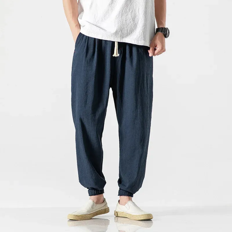 HIKARI LINEN JOGGERS