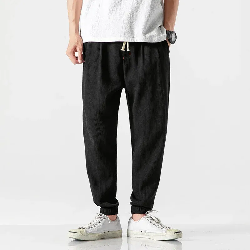 HIKARI LINEN JOGGERS