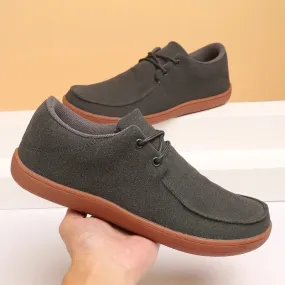 Hnzxzm Minimalist Wide Barefoot Shoes Non-slip Walking Sports Shoes Classic Fashion Ankle Shoe Men's Sneakers Plus Size Footwear