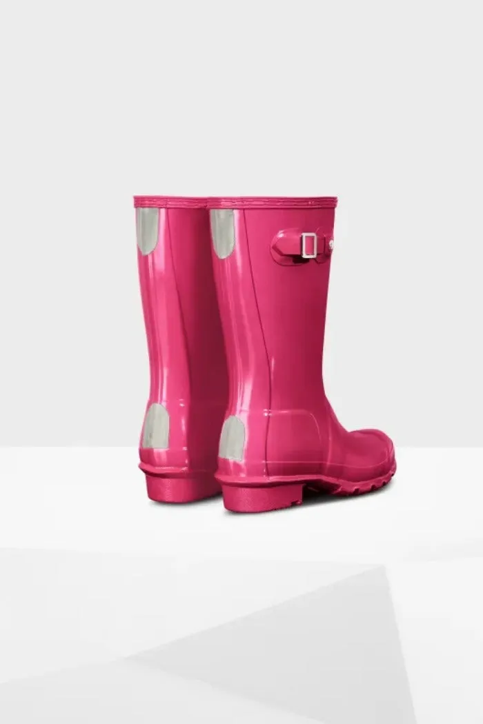 HUNTER ORIGINAL KIDS GLOSS RAINBOOTS