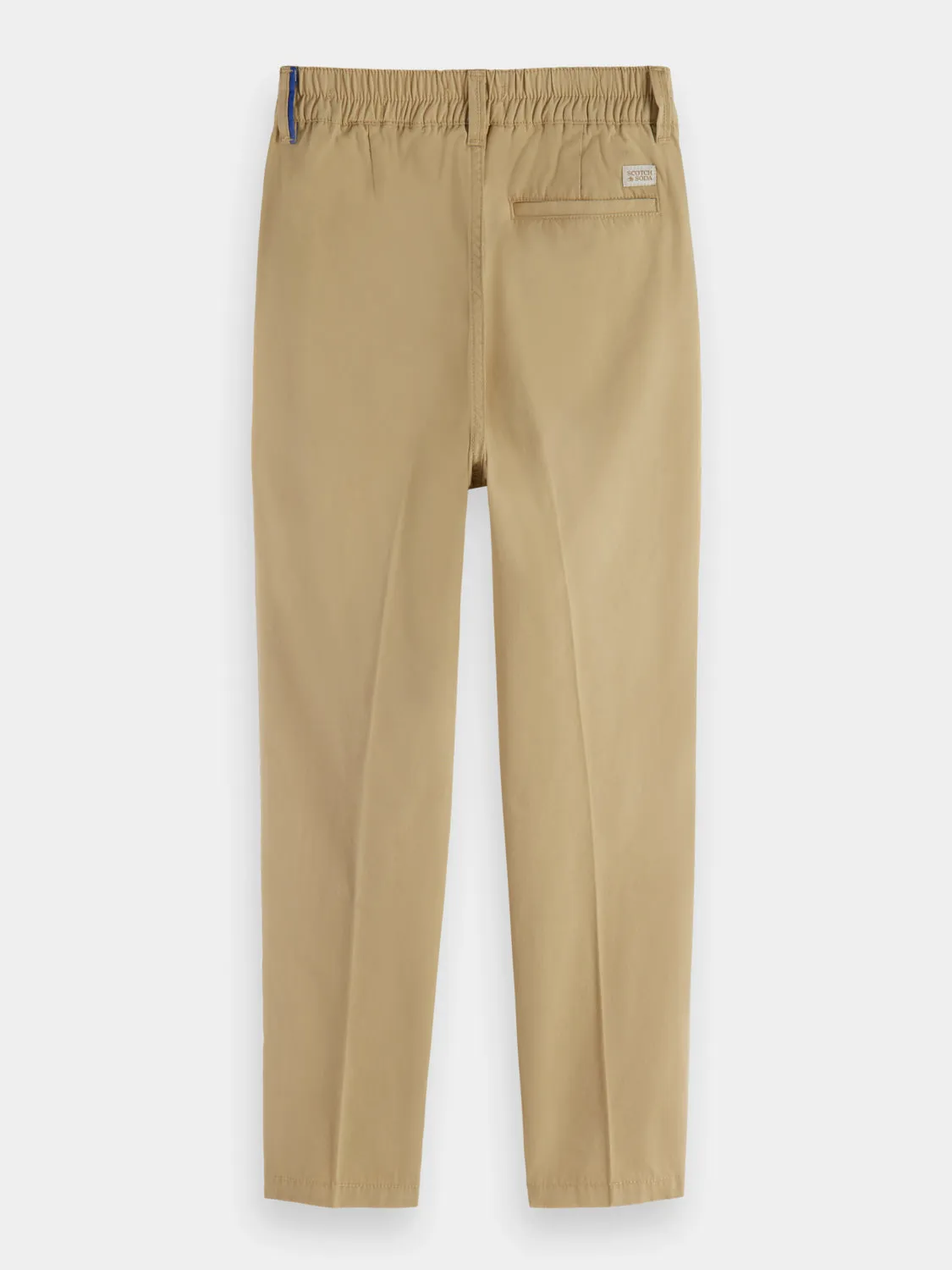 Kids - Elasticated loose tapered-fit chino