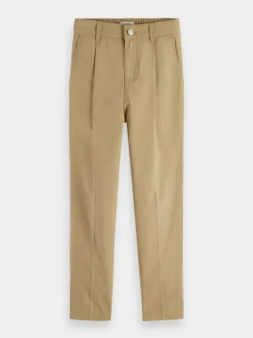 Kids - Elasticated loose tapered-fit chino