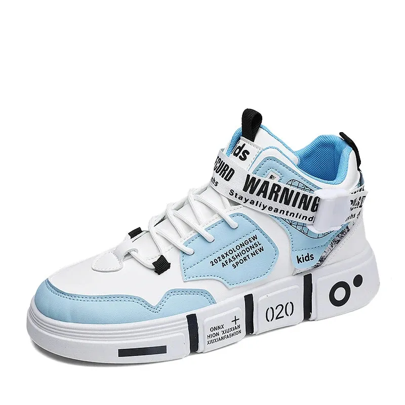 Kids Non-Slip Street Flat Skateboard Sneakers
