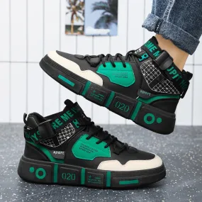 Kids Non-Slip Street Flat Skateboard Sneakers