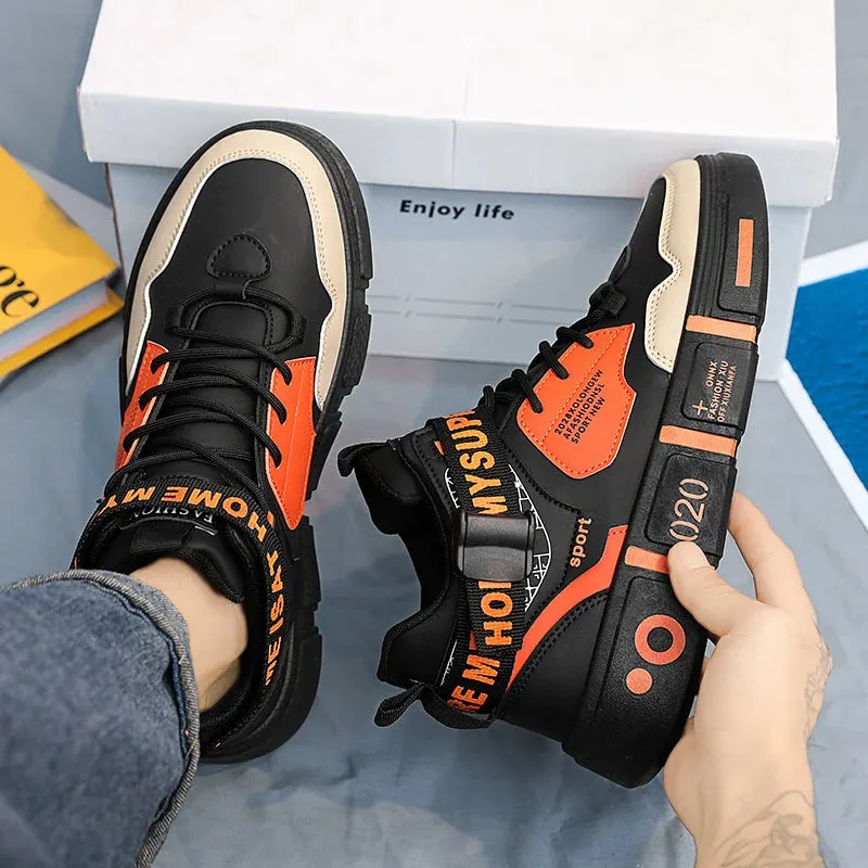 Kids Non-Slip Street Flat Skateboard Sneakers