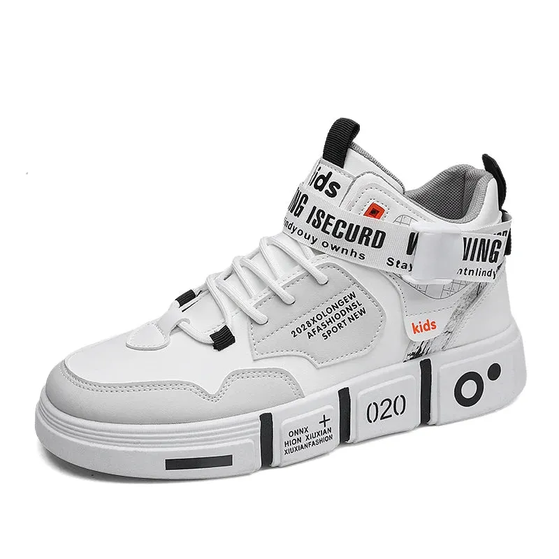 Kids Non-Slip Street Flat Skateboard Sneakers