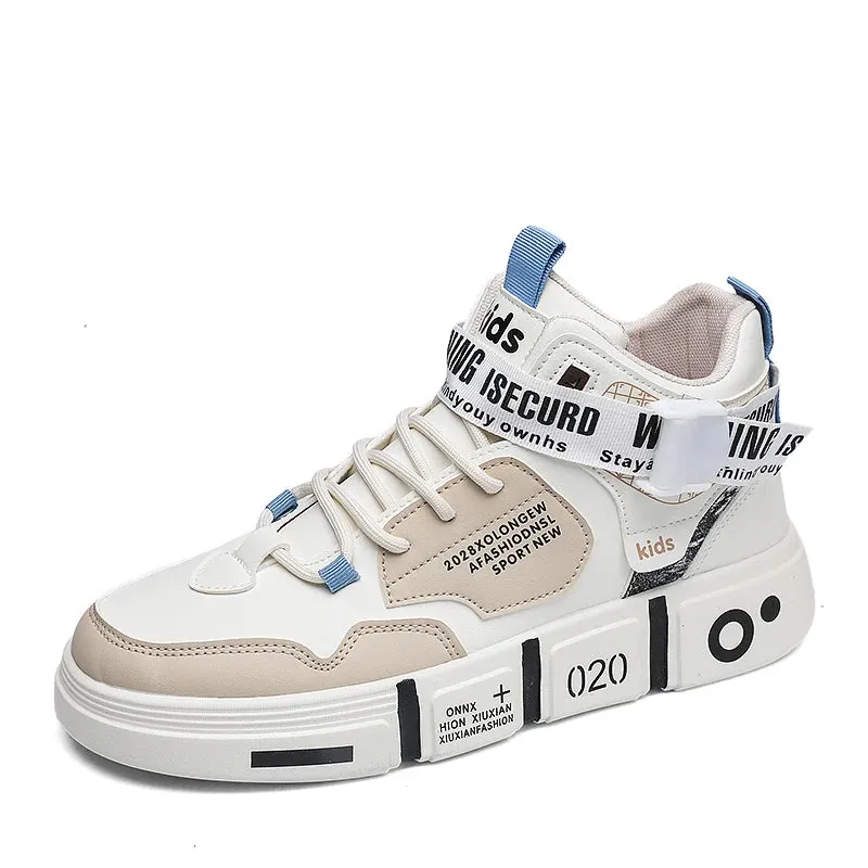 Kids Non-Slip Street Flat Skateboard Sneakers