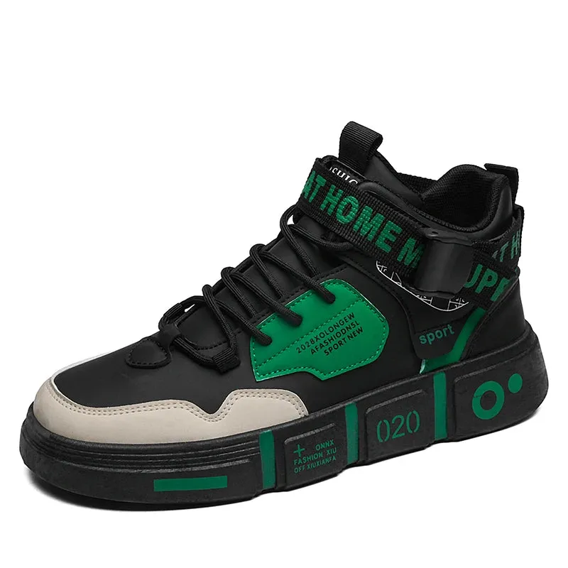 Kids Non-Slip Street Flat Skateboard Sneakers