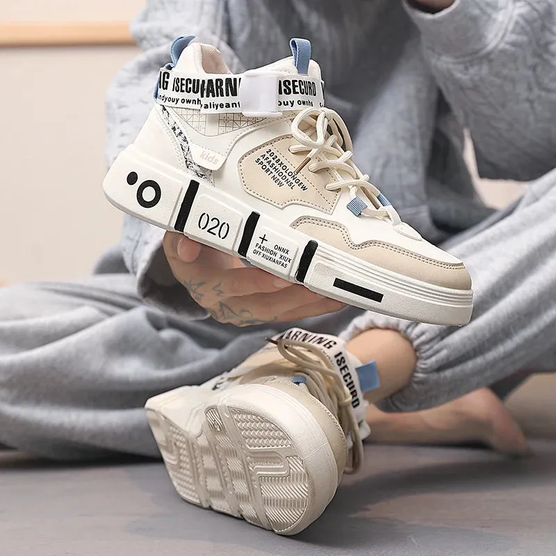 Kids Non-Slip Street Flat Skateboard Sneakers