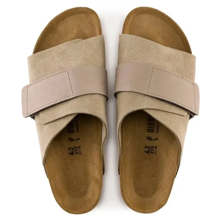 Kyoto Nubuck Narrow - Taupe
